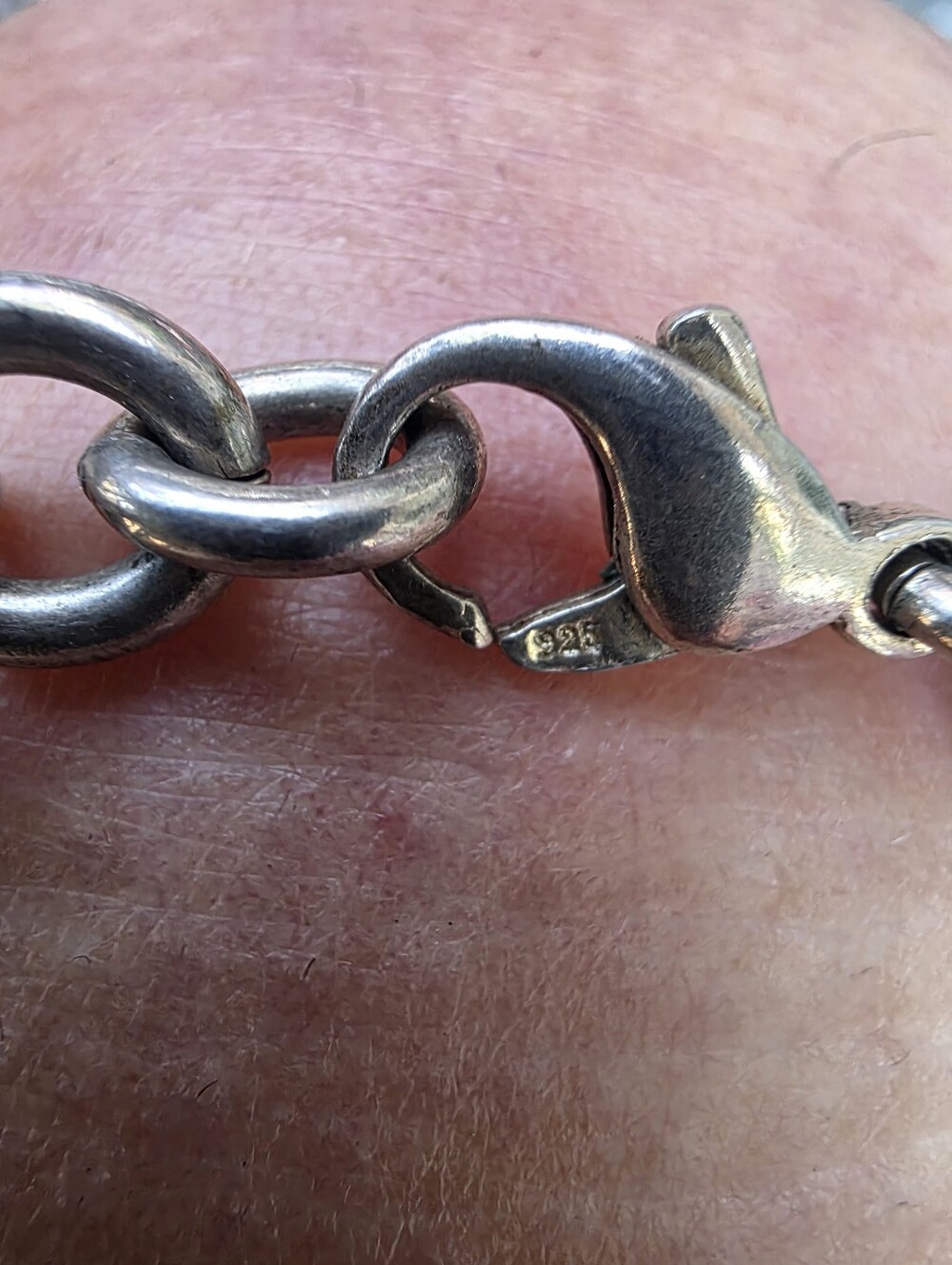 Tiffany & Co. Sterling Silver Heart Tag Necklace- 925 Sterling Silver Vintage - Picture 5 of 5